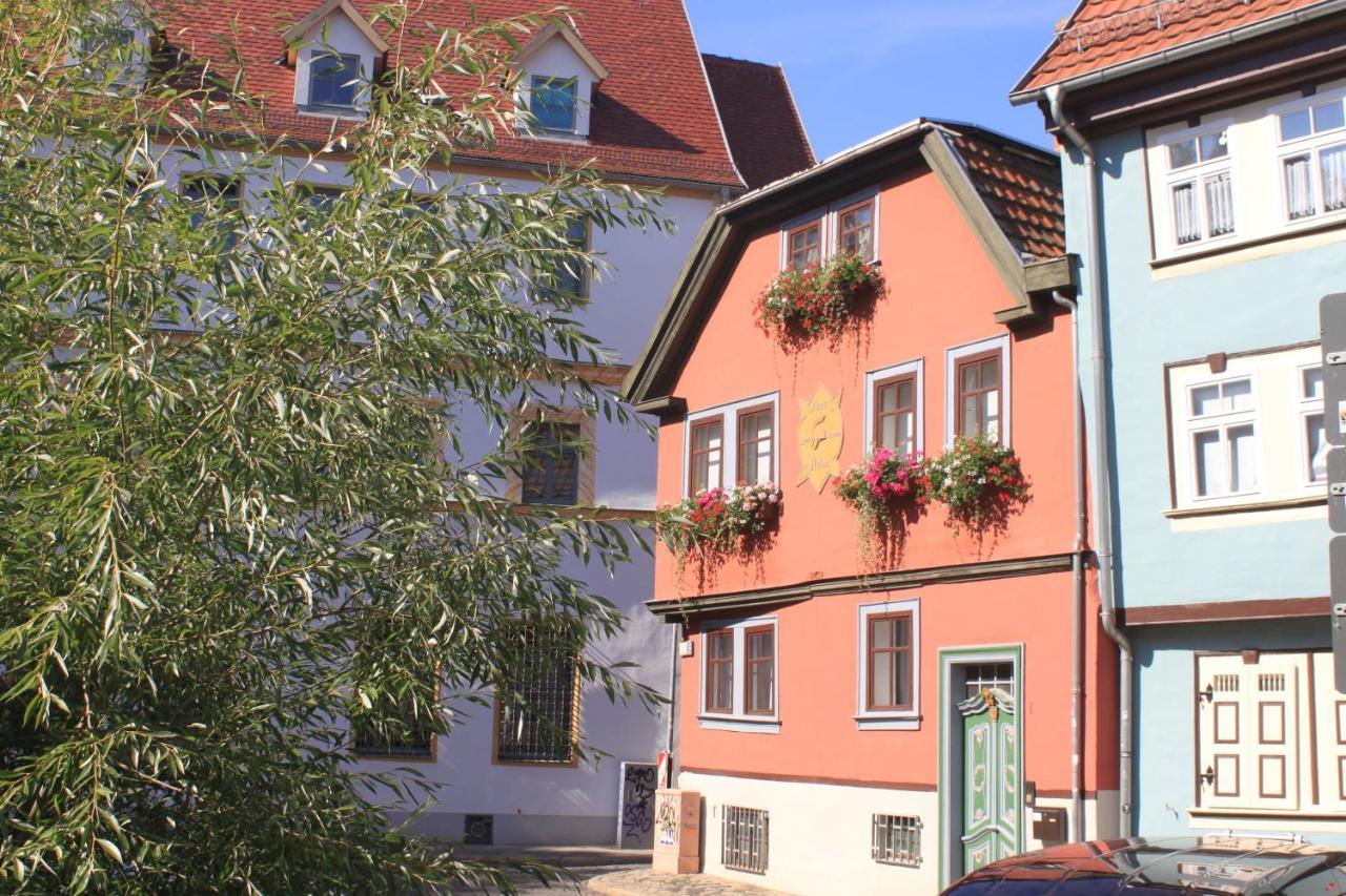 Haus Zum Kleinen Helm Daire Erfurt Dış mekan fotoğraf