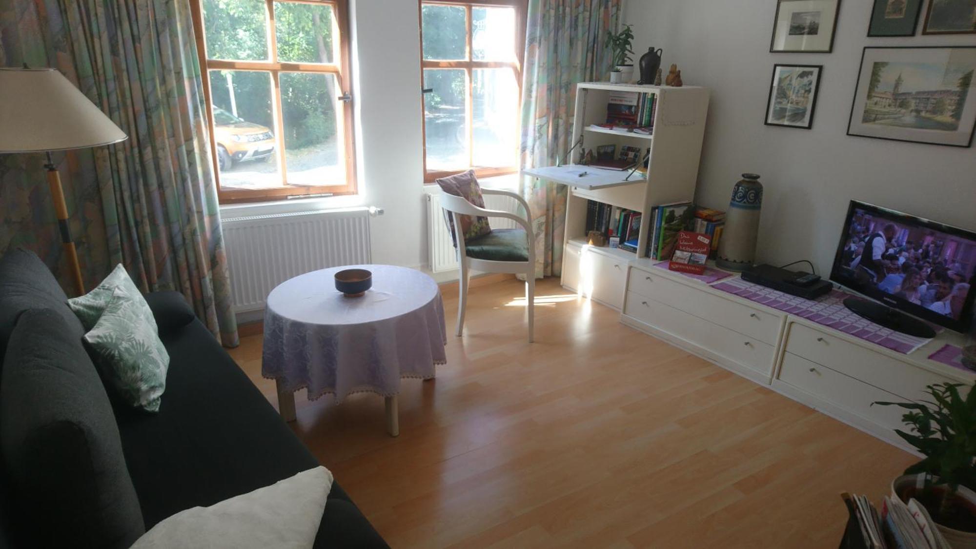 Haus Zum Kleinen Helm Daire Erfurt Dış mekan fotoğraf