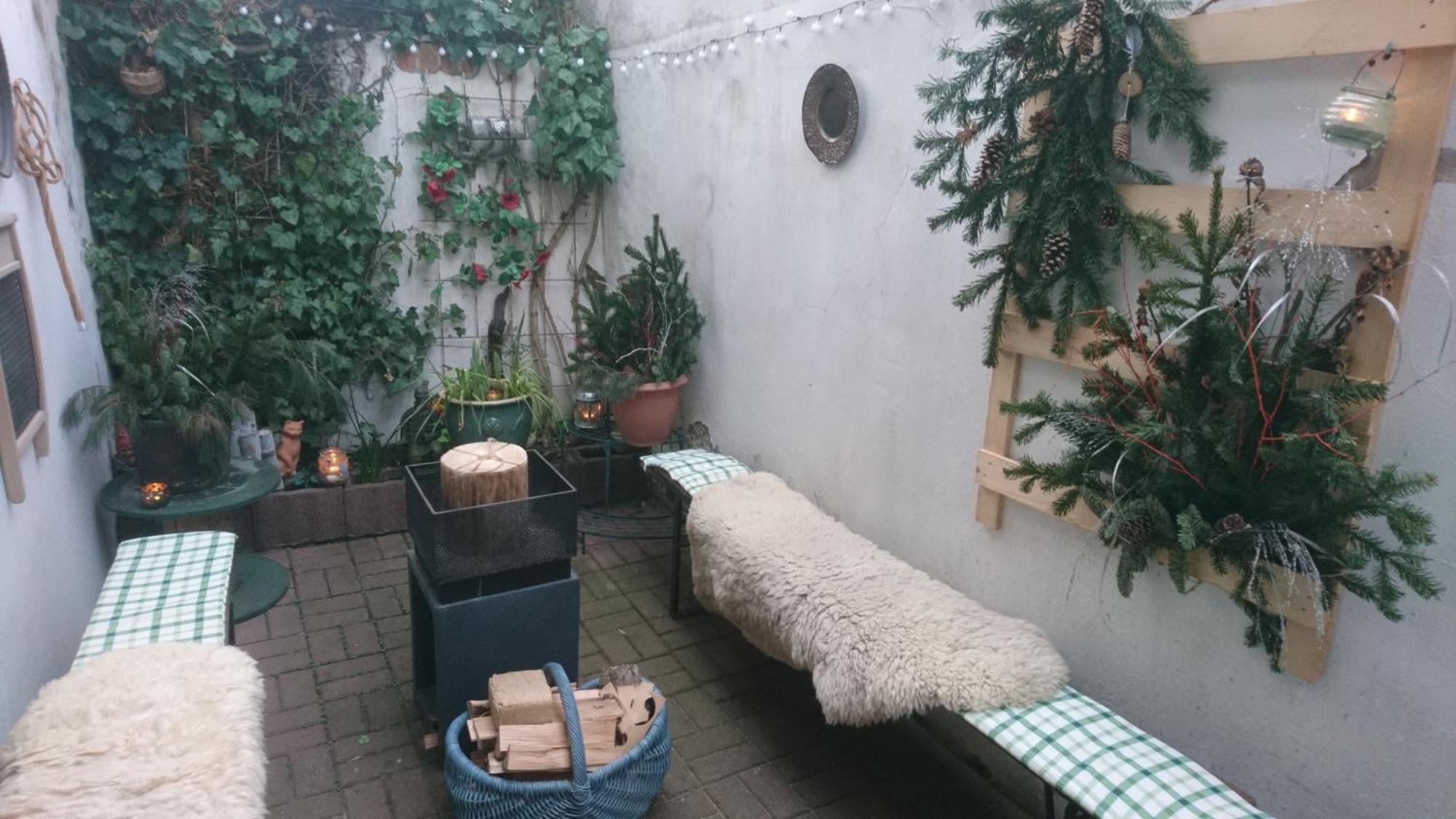 Haus Zum Kleinen Helm Daire Erfurt Dış mekan fotoğraf